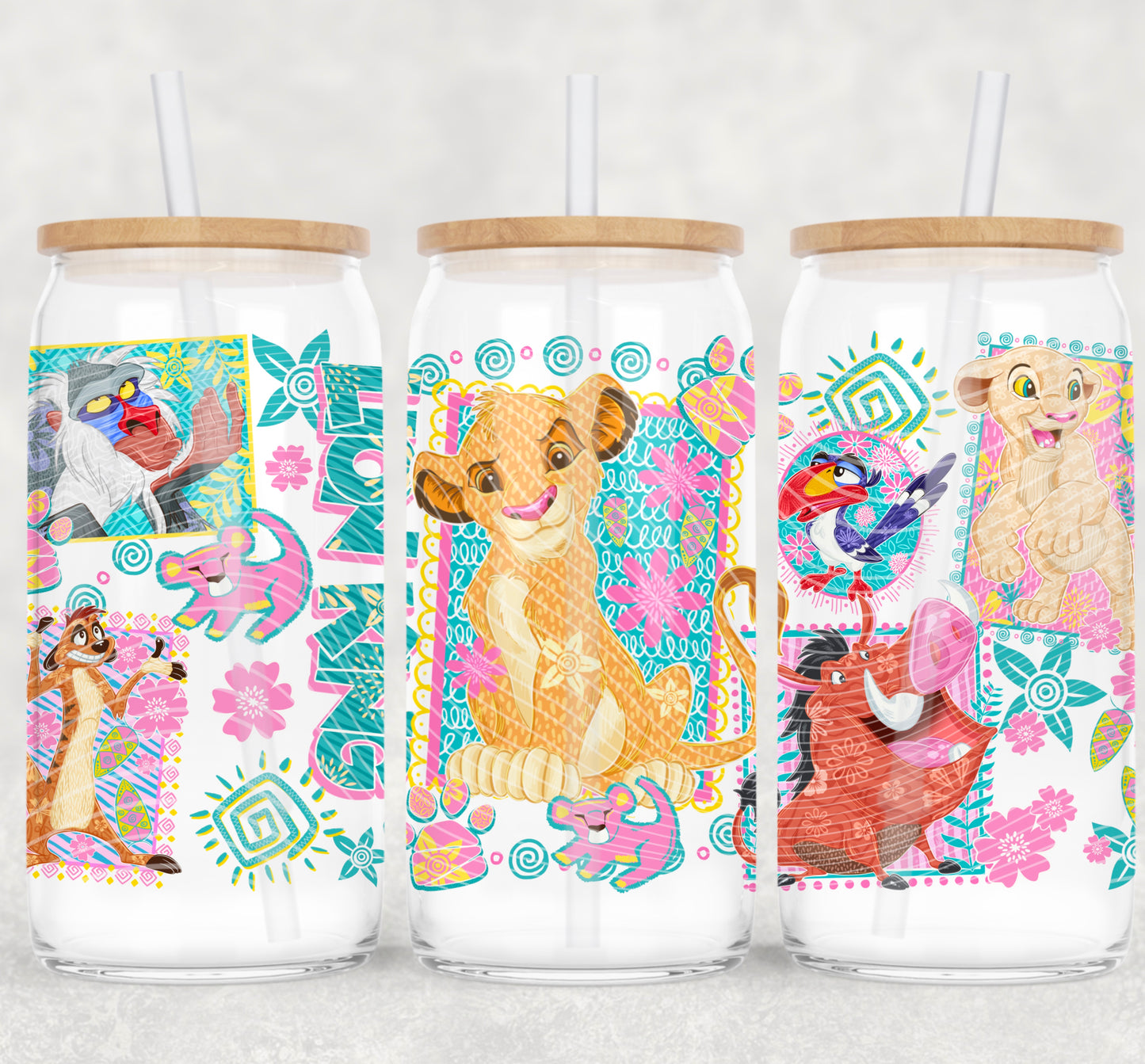 90's Lion 16 Oz Wrap