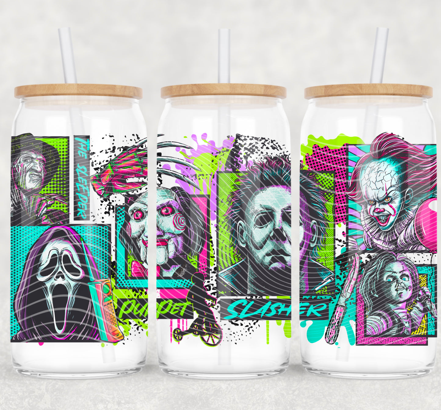 SD Horror Squad 16 Oz Wrap