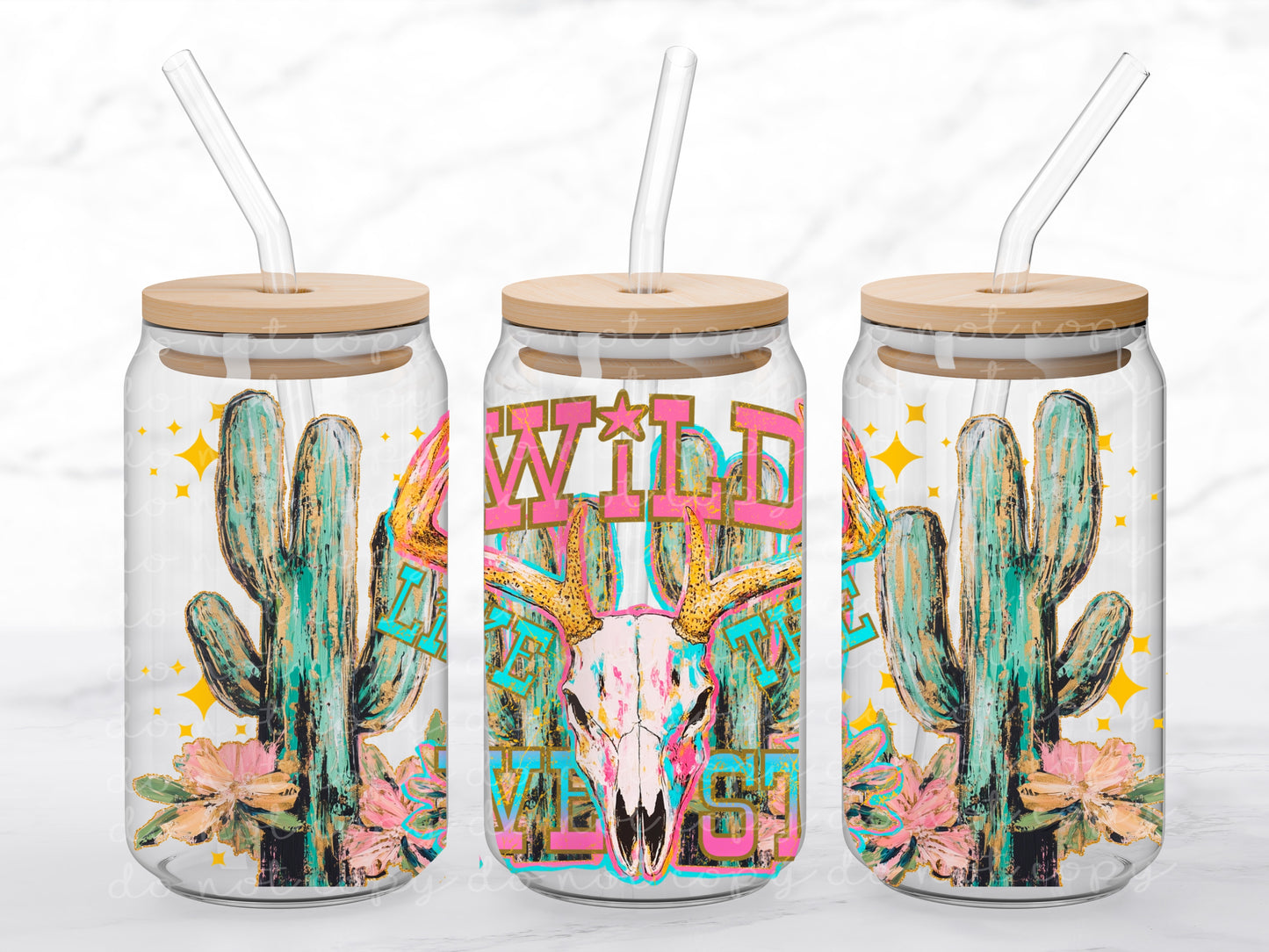 Wild Like The West 16 Oz Wrap