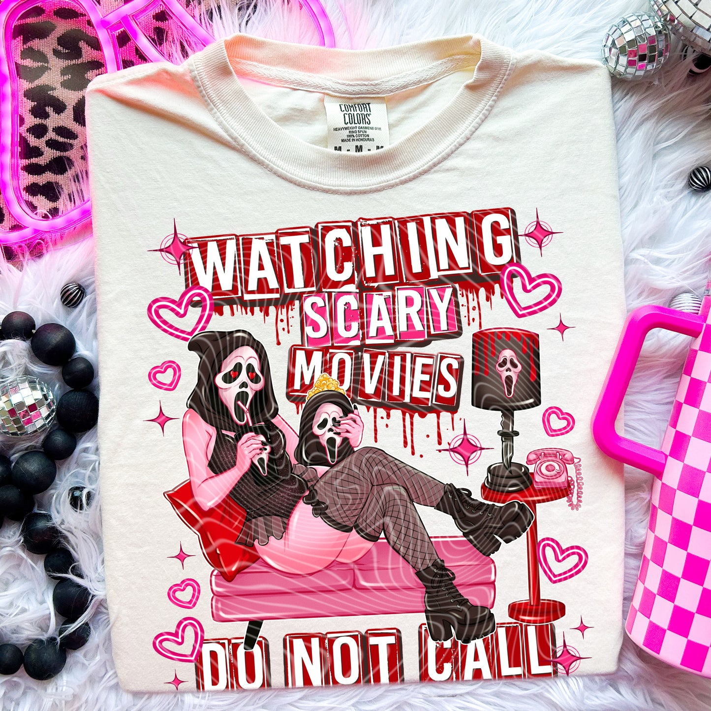 Watching Scary Movies DTF