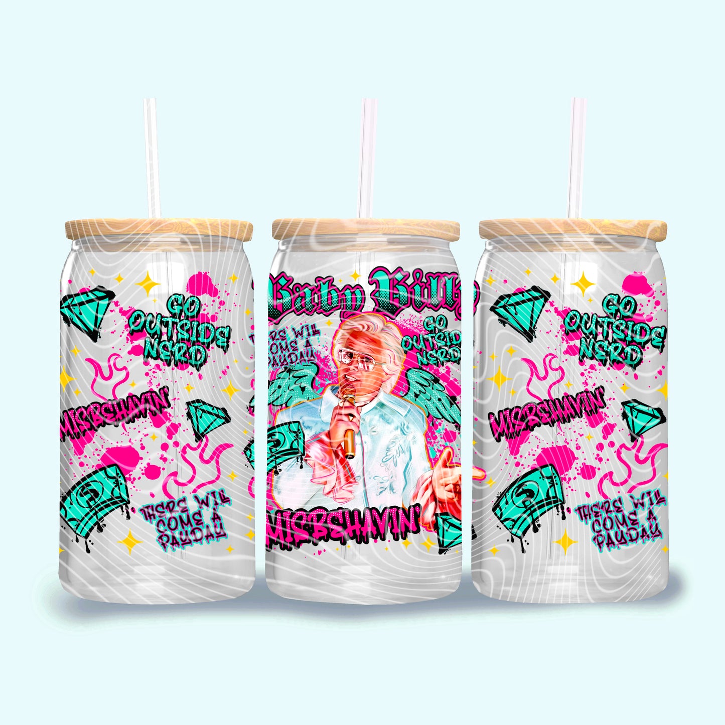 Misbehaving 16 Oz Wrap