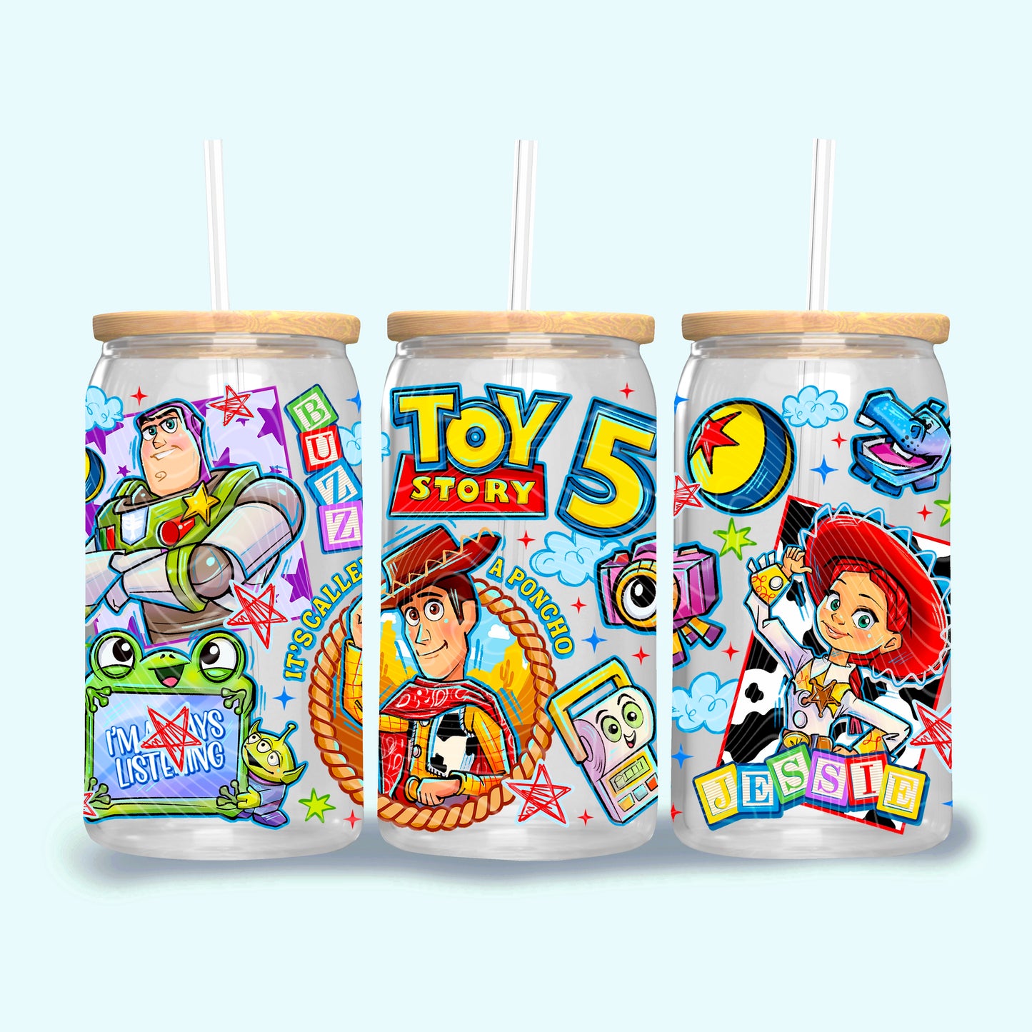 Toy Friends 16 Oz Wrap