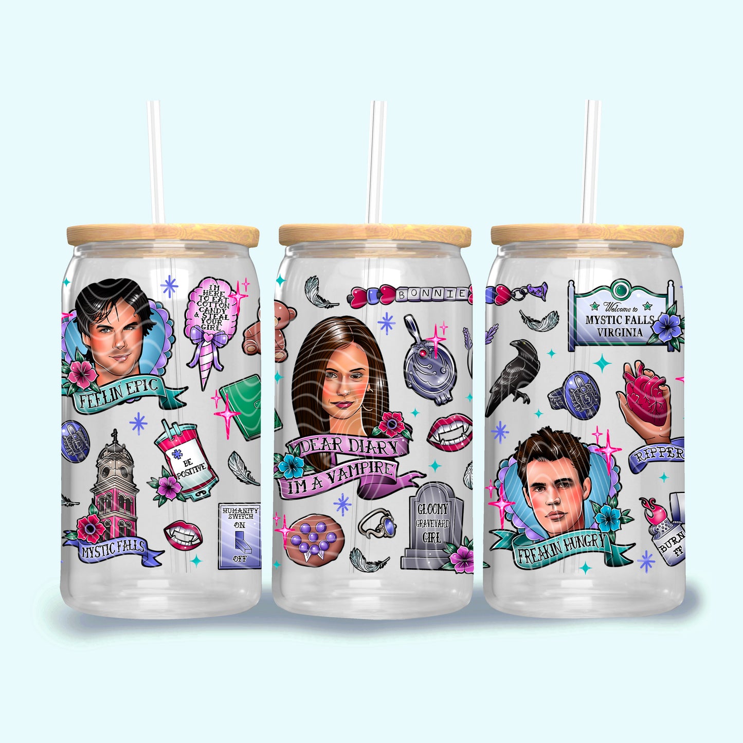 Dear Diary, I’m A Vampire 16 Oz Wrap