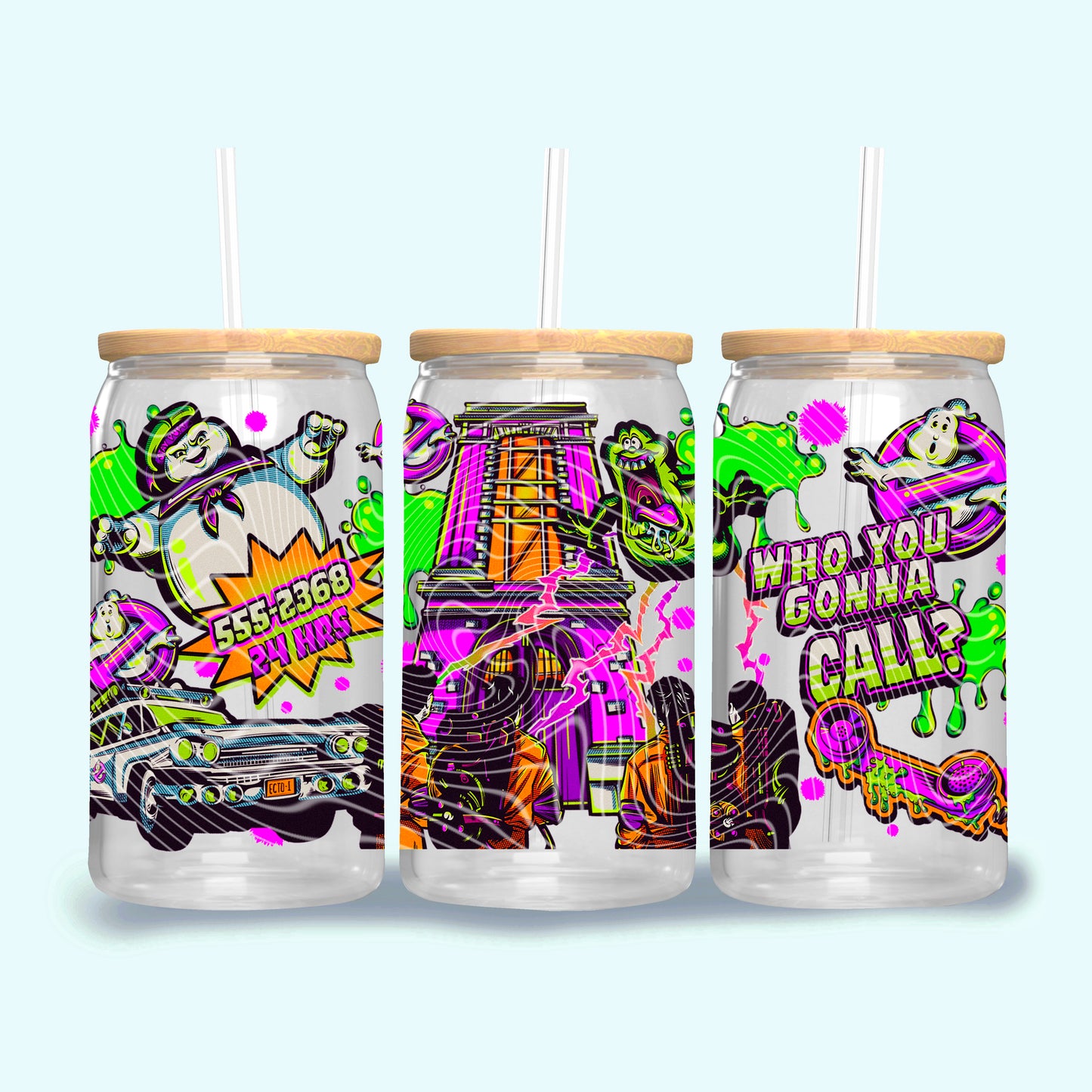 Call Ghost B 16 Oz Wrap