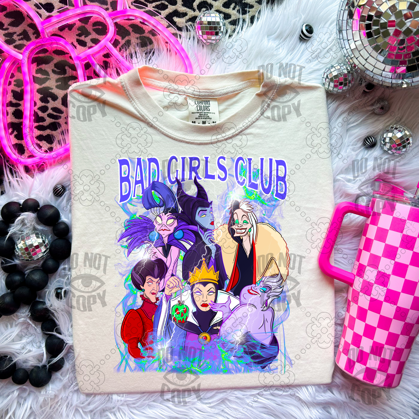Bad Girls w/o Background DTF