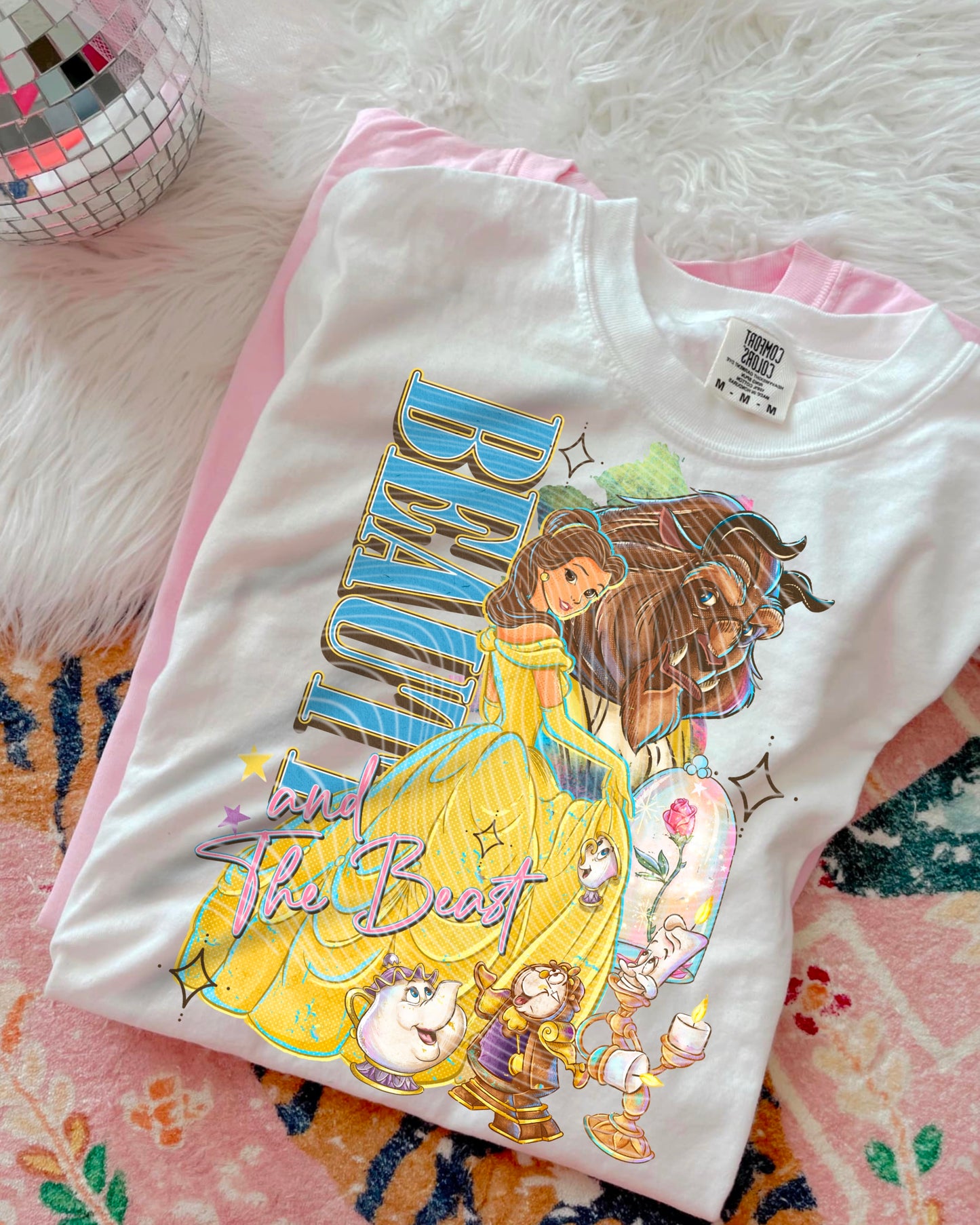 1991 Princess DTF - Pink on Blue