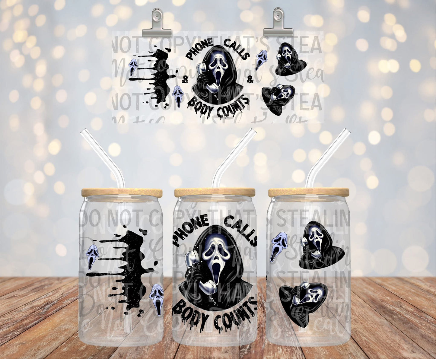 Phone Calls & Body Counts 16 Oz Wrap