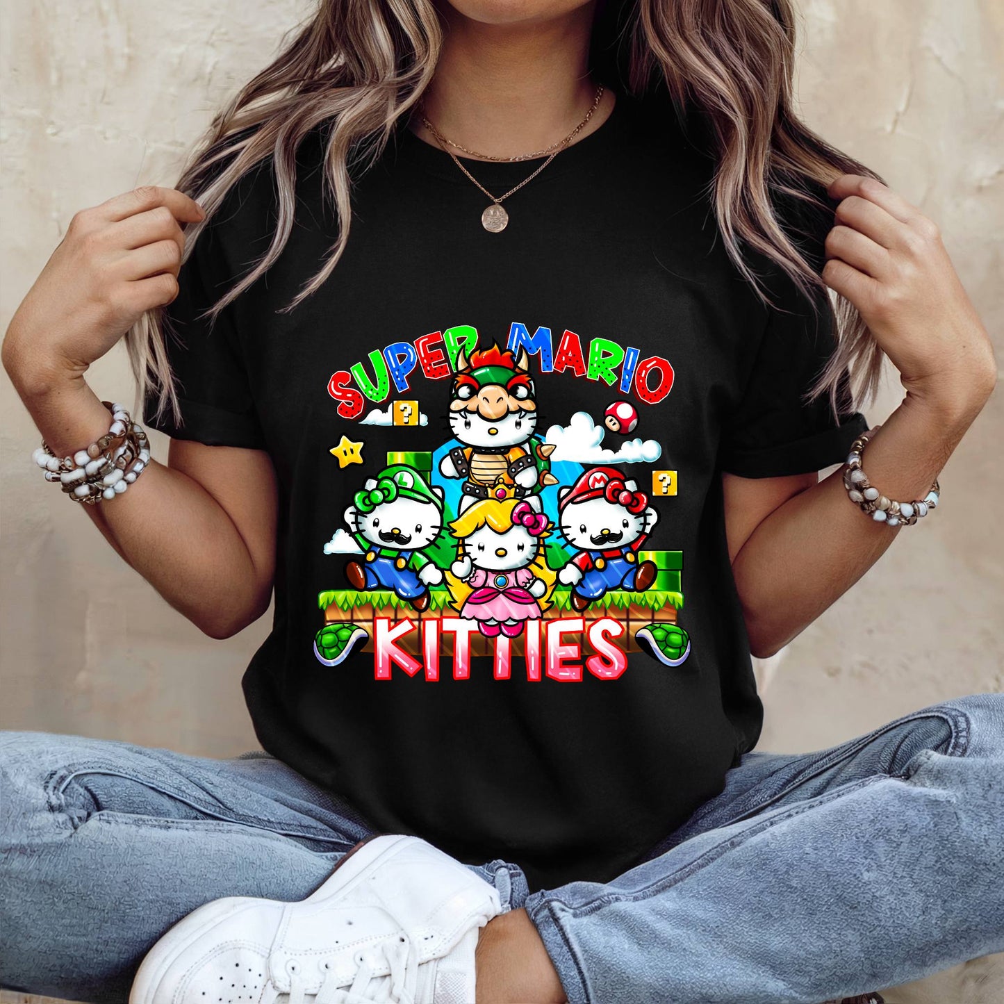 Mario Kitties DTF