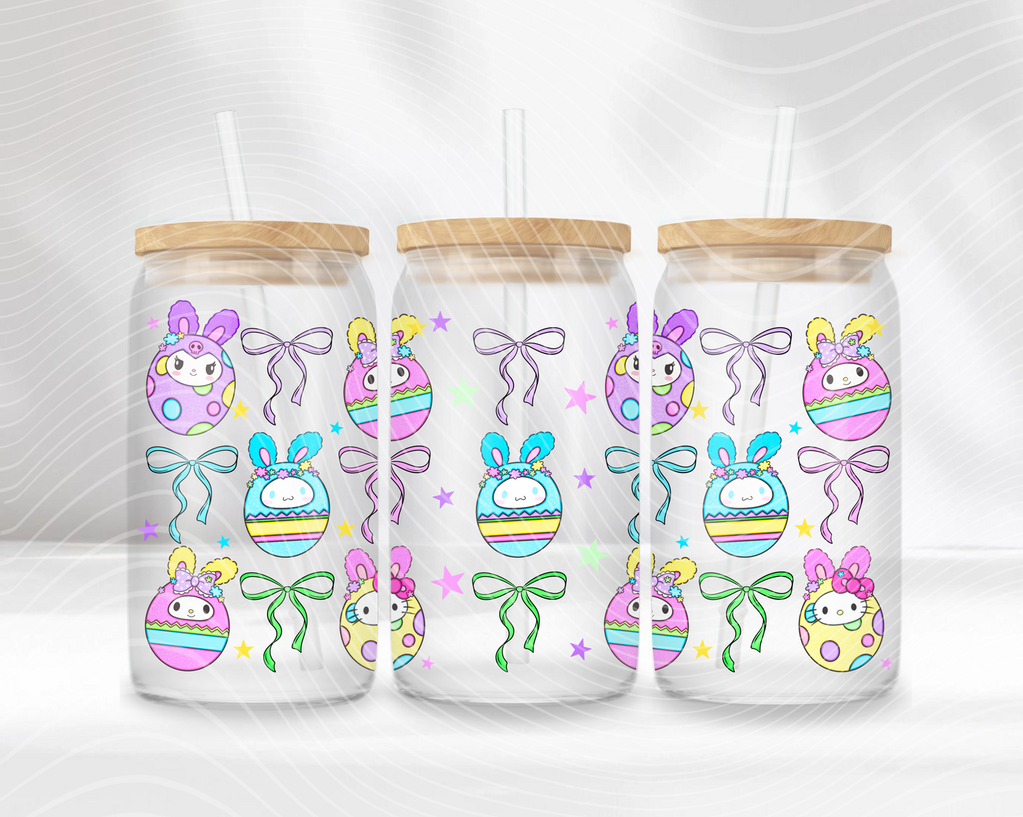 Easter Kitty 16 Oz Wrap