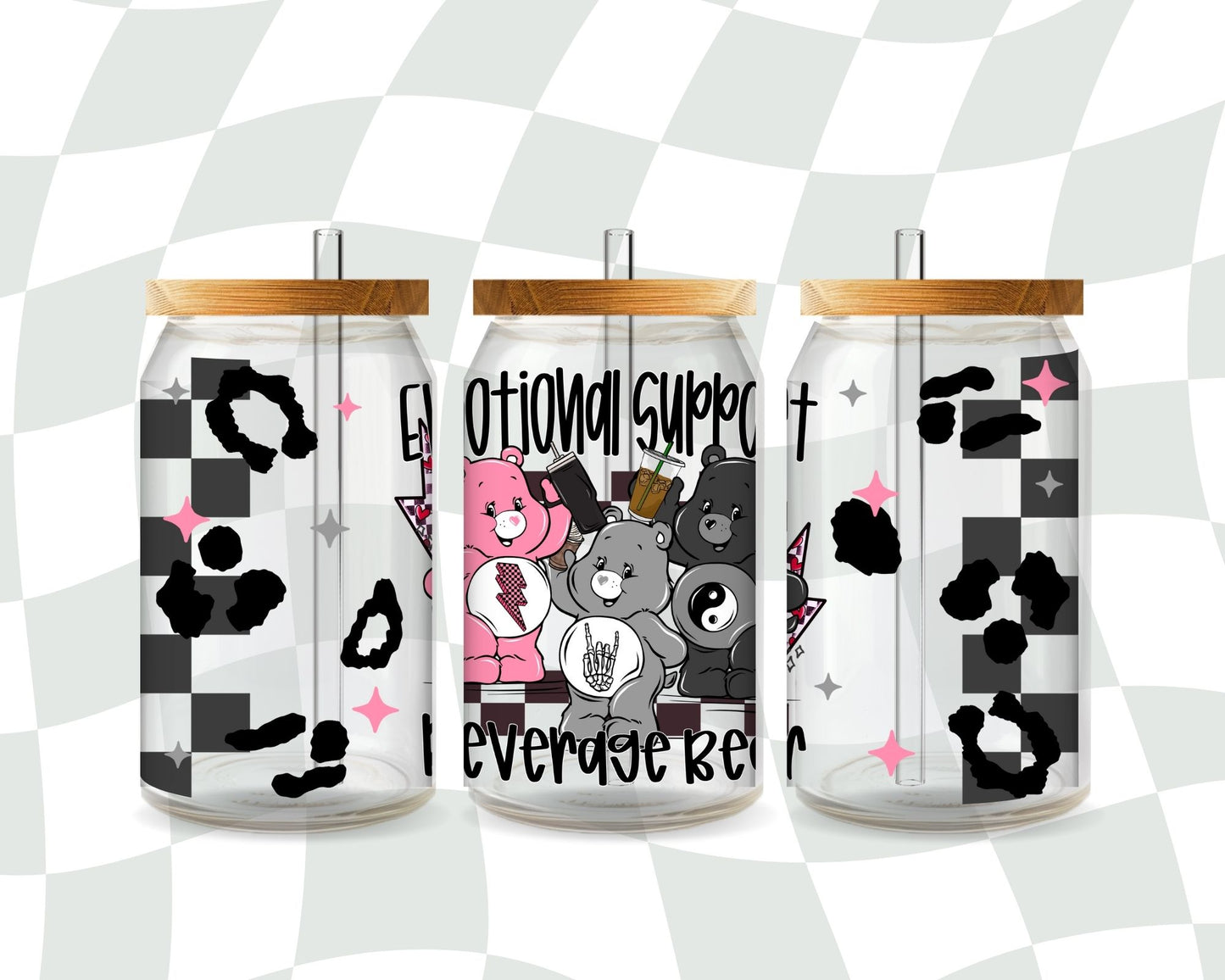 Emotional Support Beveridge Bears 16 Oz Wrap