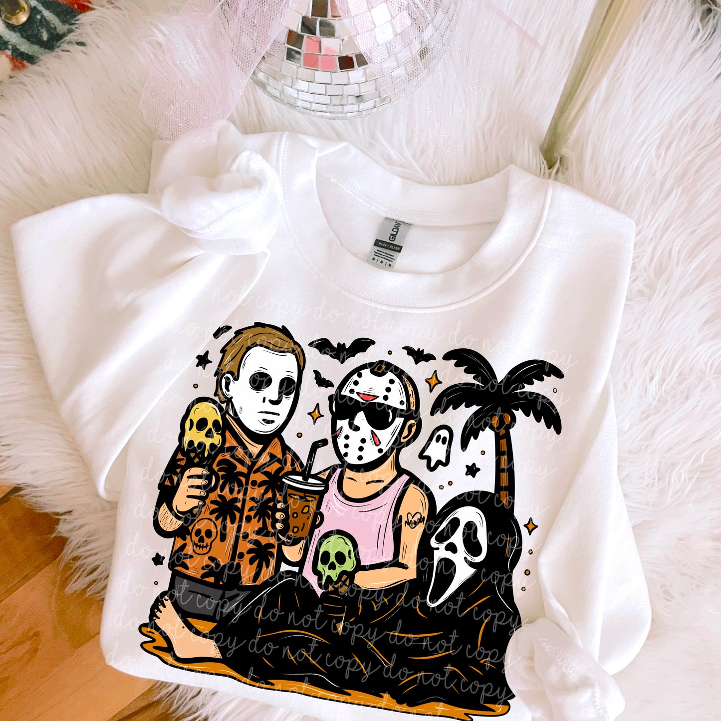 Horror Squad on the Beach DTF
