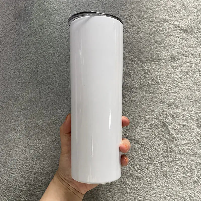 20 OZ Sublimation Skinny Flat Bottom