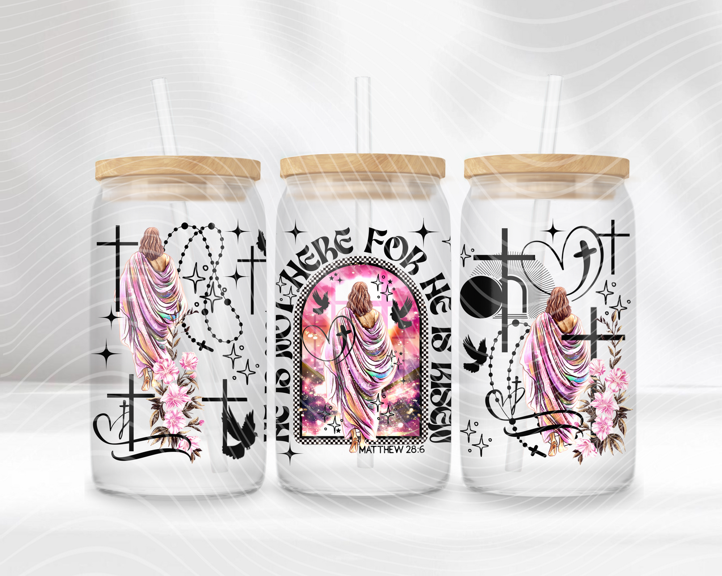 He Is Risen 16 Oz Wrap