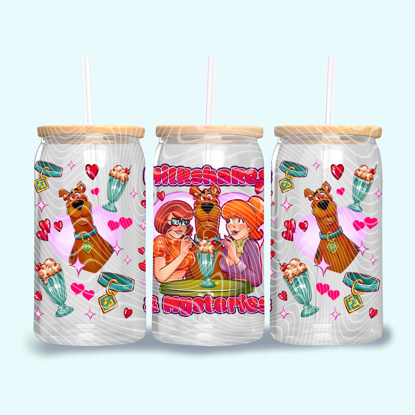 Milkshakes and Mysteries 16 Oz Wrap