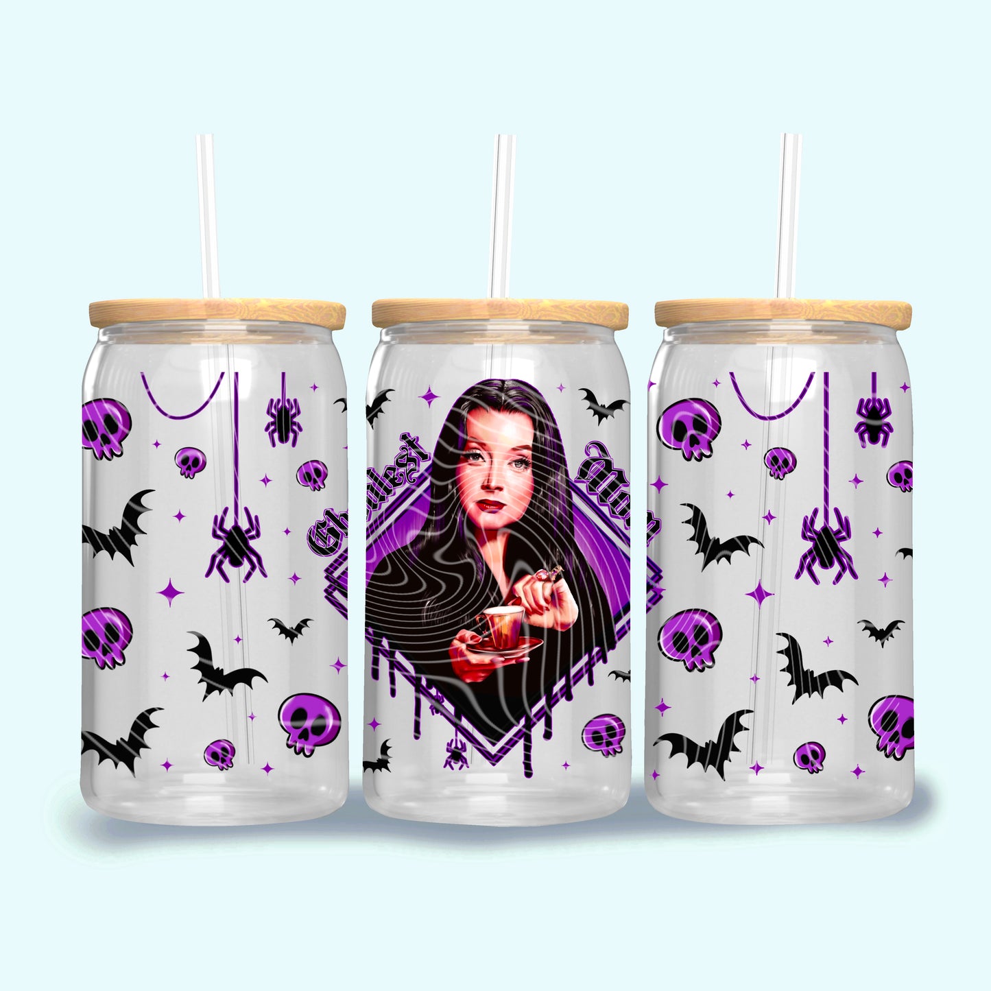 Ghoulest Mom 16 Oz Wrap