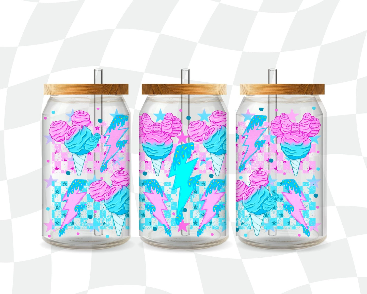 Cotton Candy Mice 16 Oz Wrap
