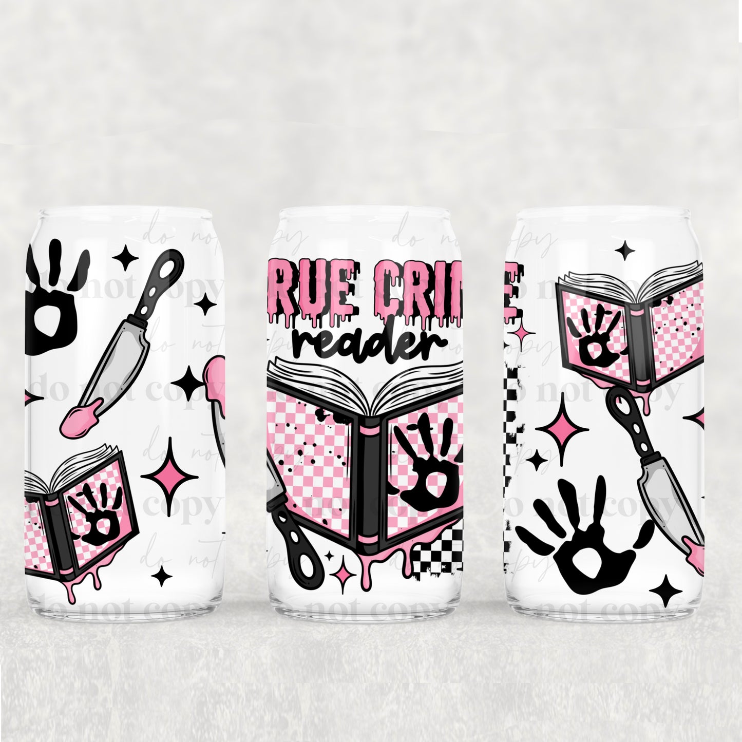 True Crime Reader 16 Oz Wrap