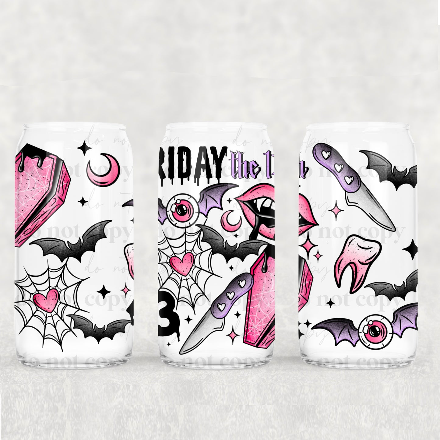 Unluckiest Friday 16 Oz Wrap