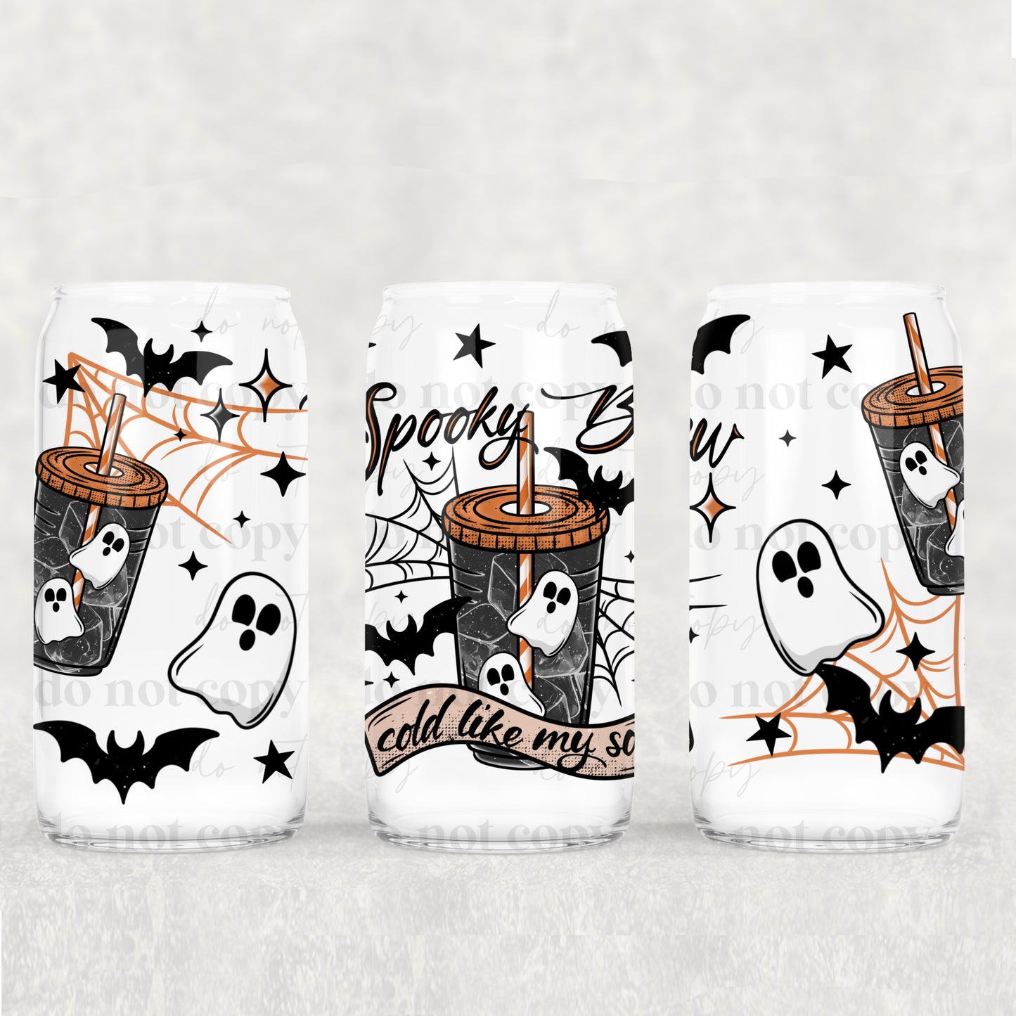 Spooky Brew 16 Oz Wrap