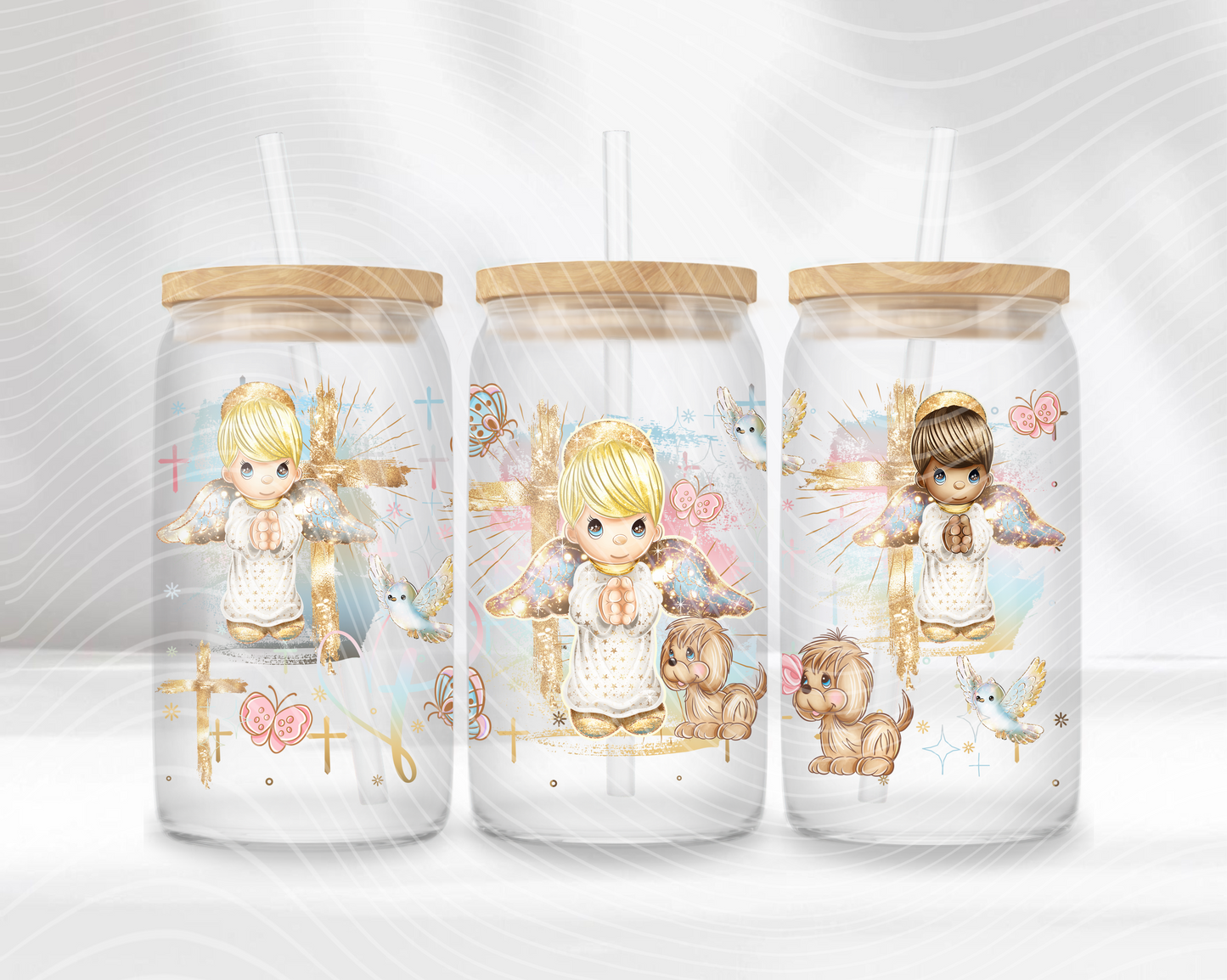 PM "Jesus Loves Me" 16 Oz Wrap