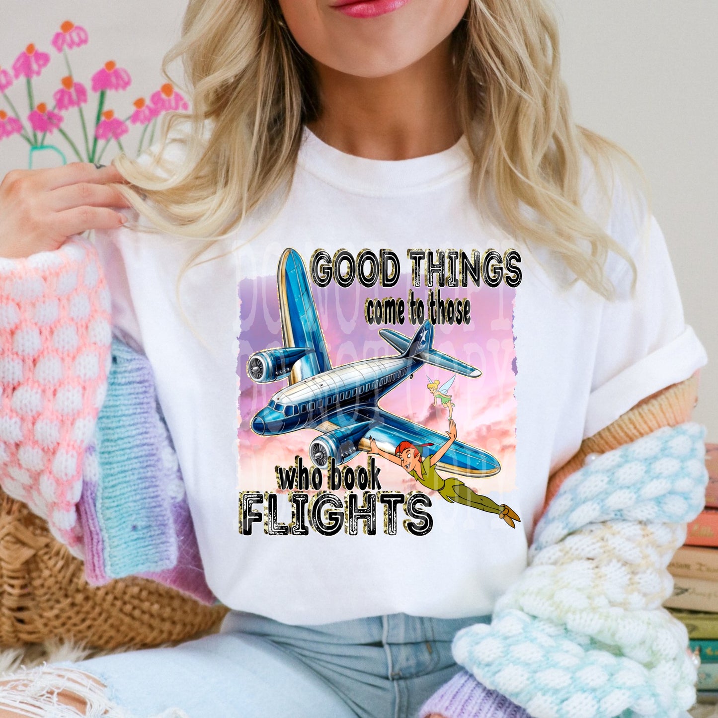 GOOD THINGS come to those with book FLIGHTS