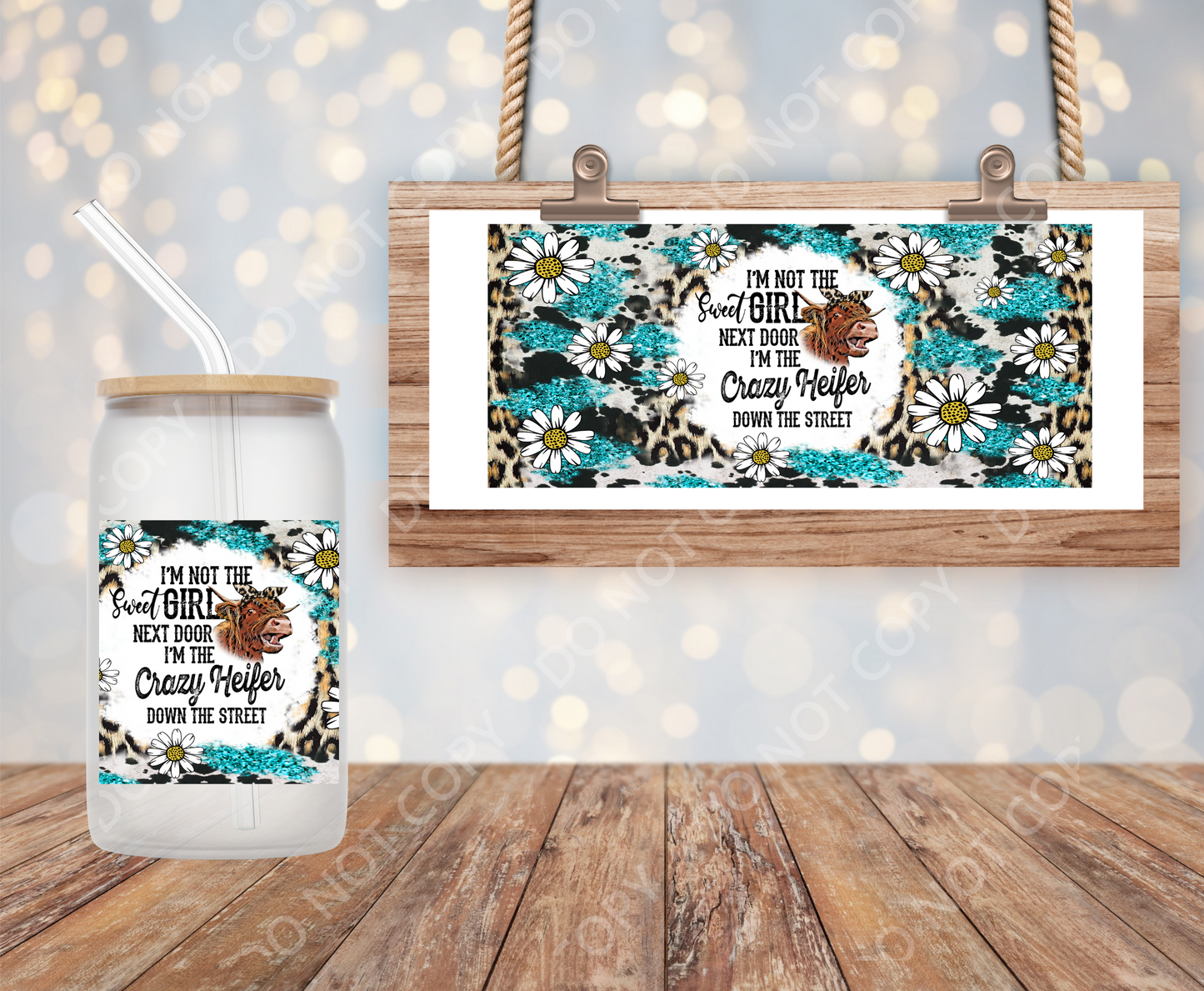 Not the sweet girl 16oz wrap