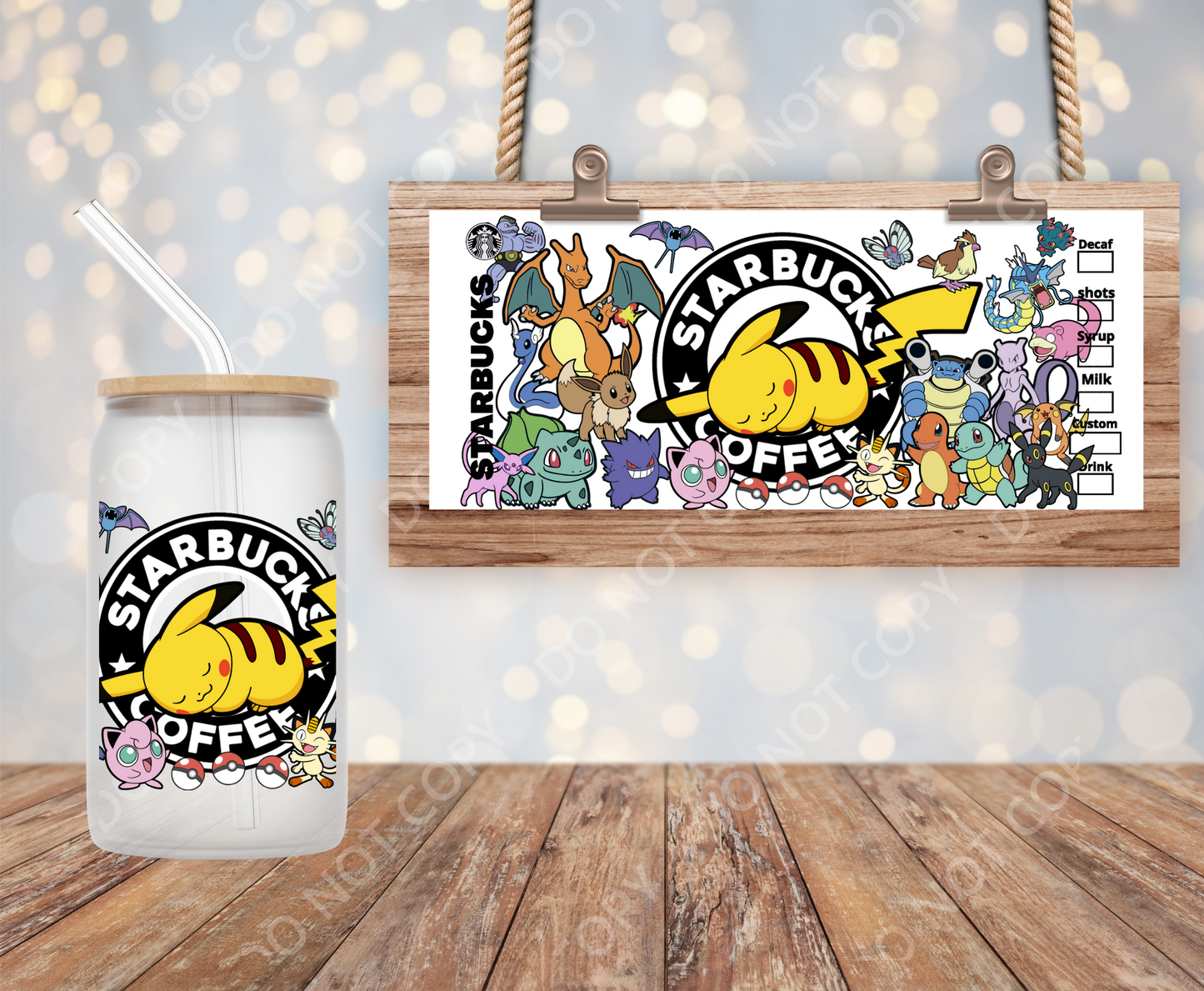 Pokémon SB 16oz wrap