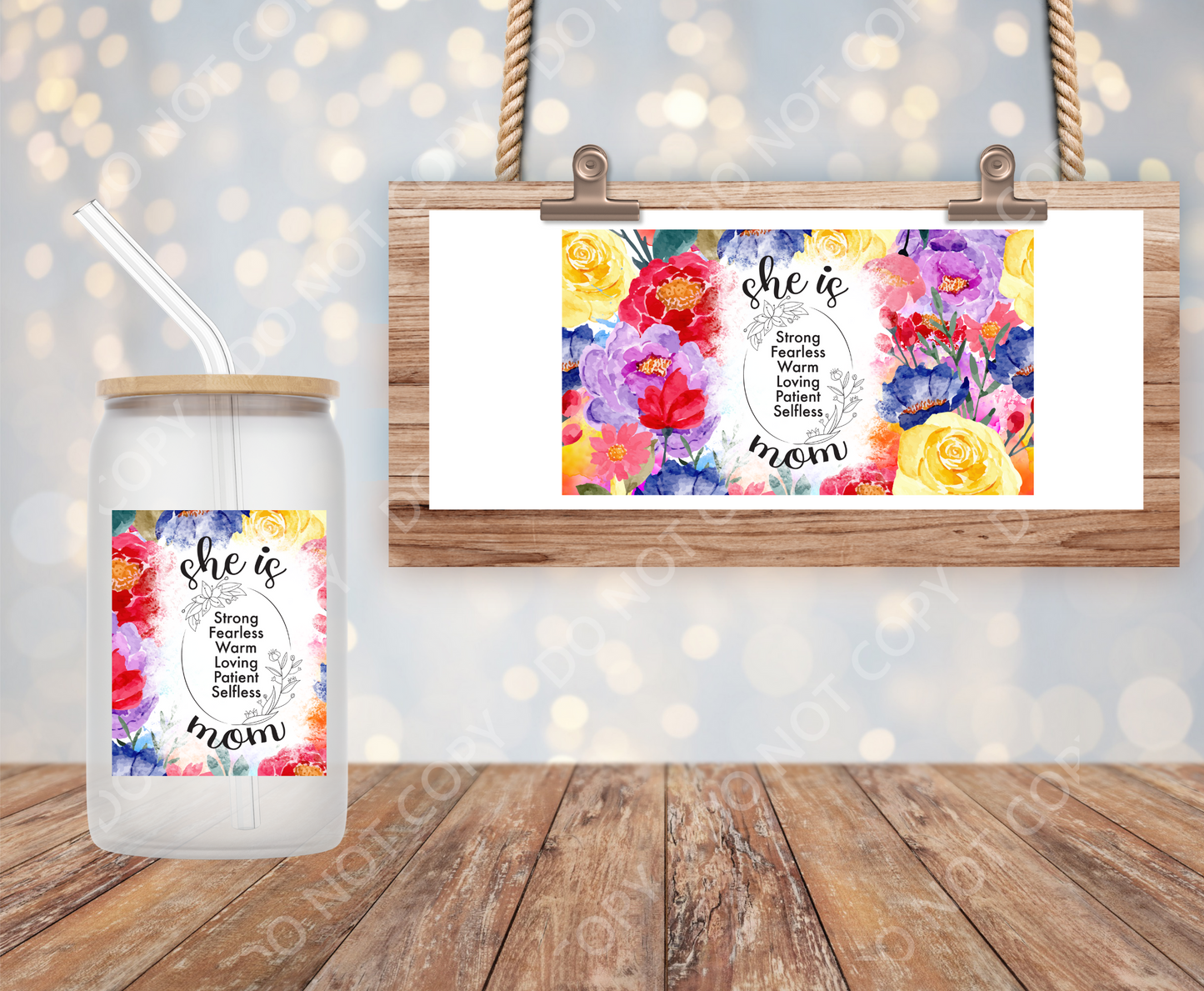 She is mom 16oz wrap