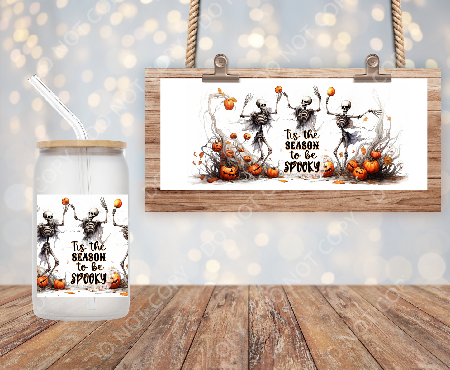 Tis the Season to be spooky 16oz Wrap