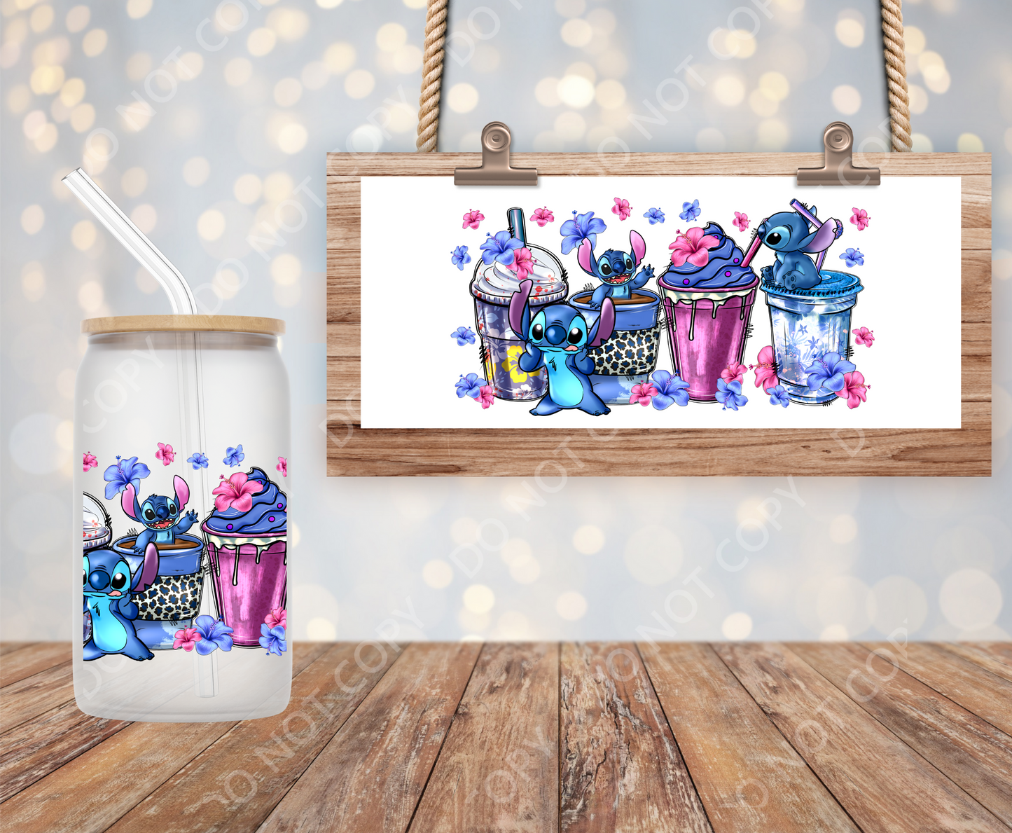 Blue thing 2 16oz Wrap