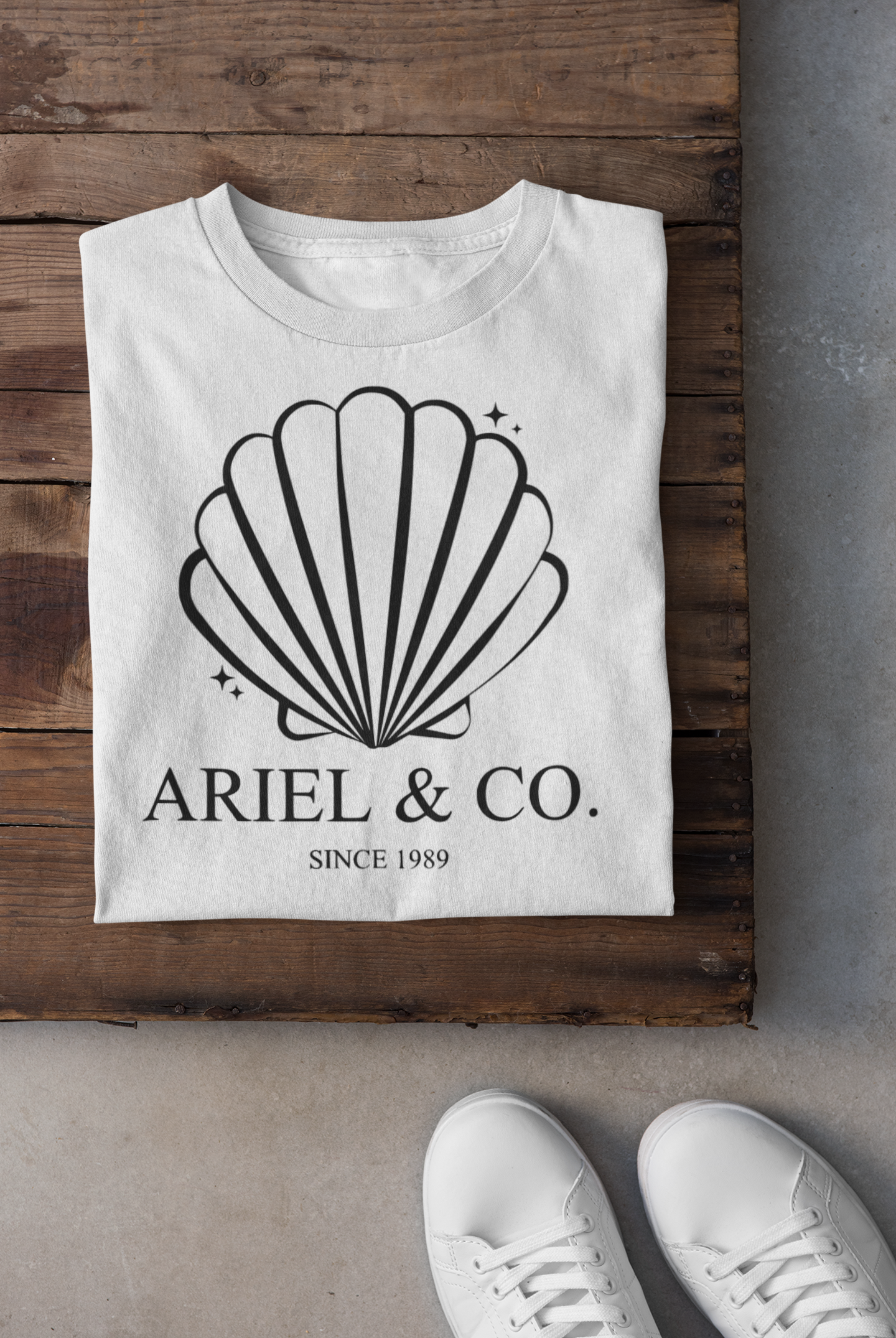 Ariel & Co. (Black Writing) - DTF PRINT