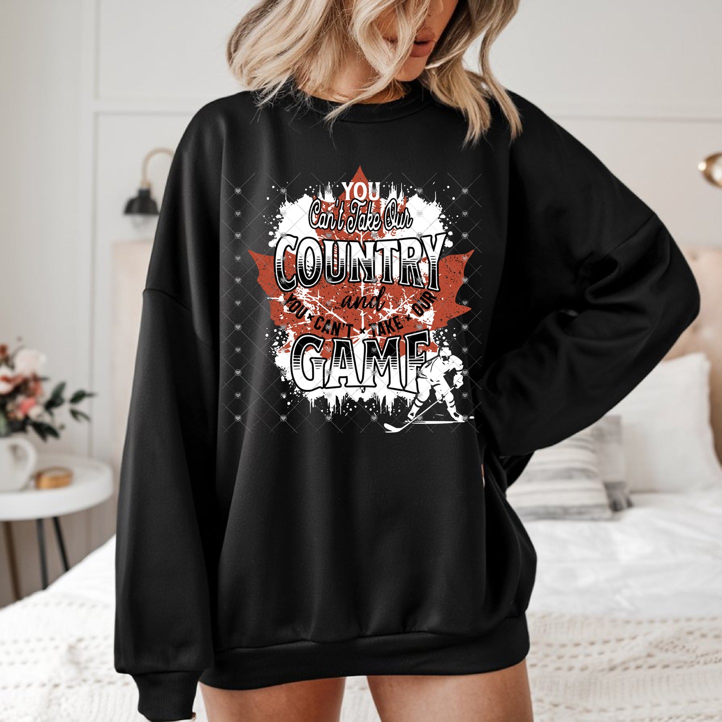 You can't take our Country and you can't take our game.