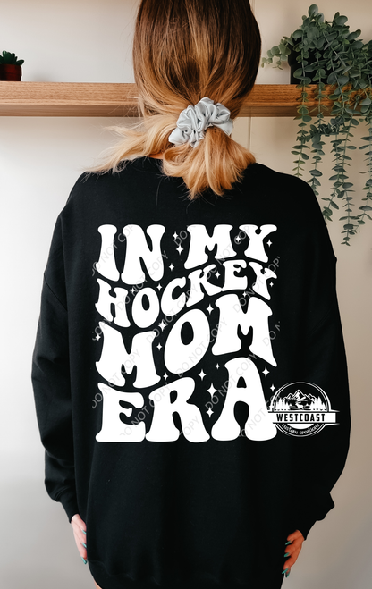 In My Hockey mom Era Crewneck Sweatshirt