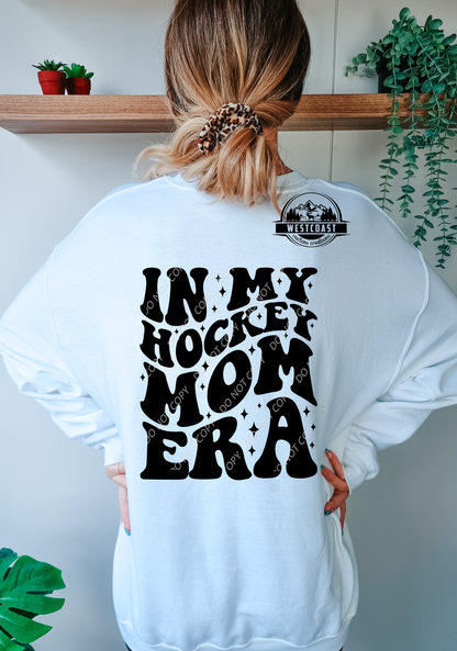 In My Hockey mom Era Crewneck Sweatshirt