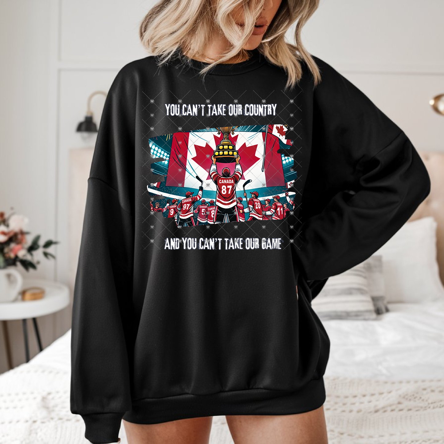 You can't take our Country and you can't take our game Players