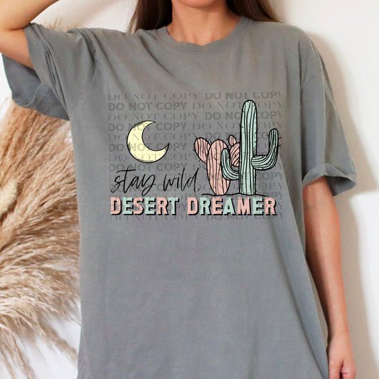 Stay Wild desert dreamer- DTF PRINT