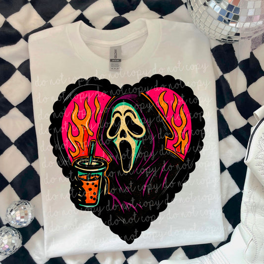 Tattoo Horror Ghost DTF