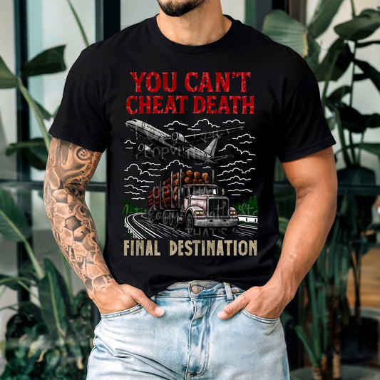 Can’t Cheat The Reaper DTF - White