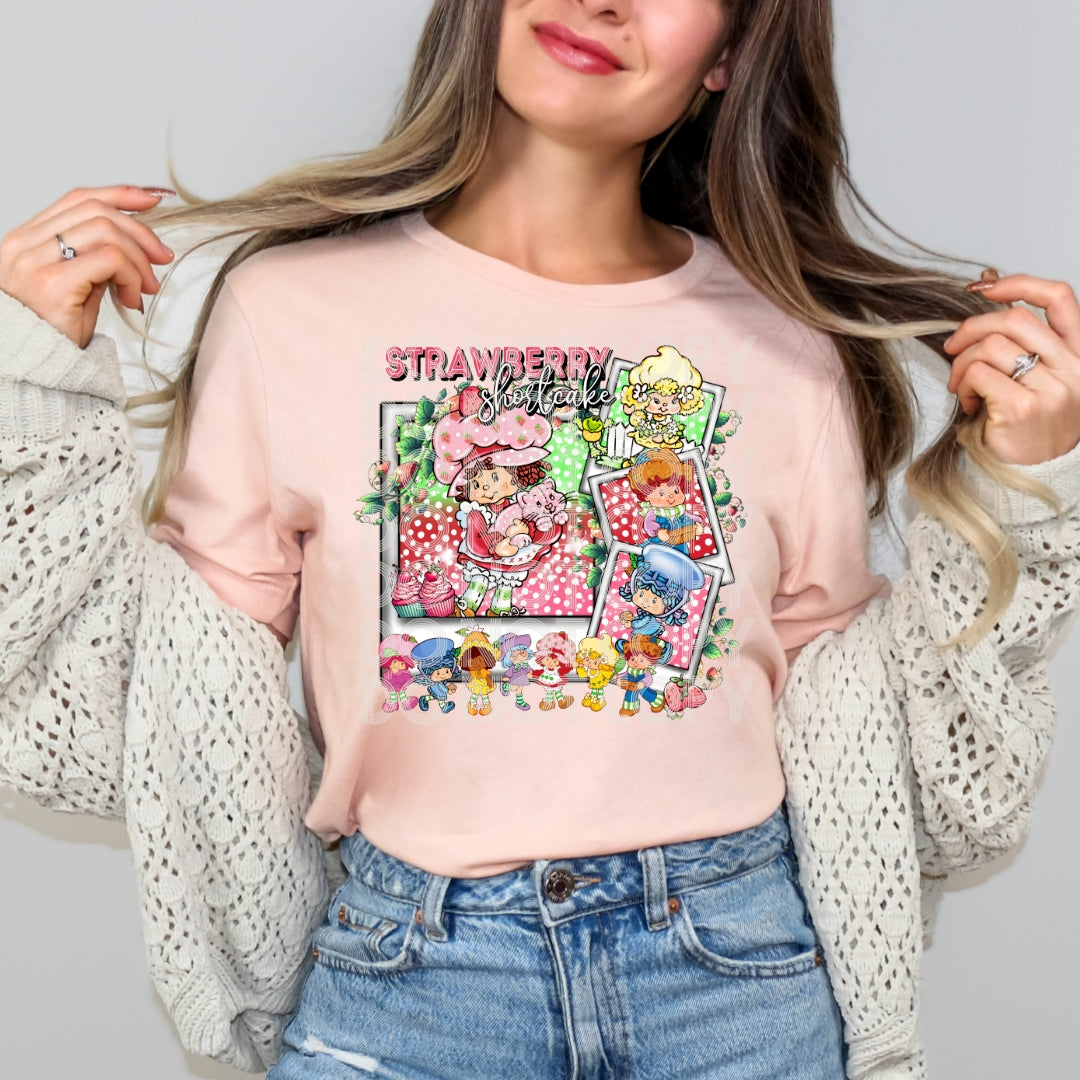 Strawberry Patch Friends DTF