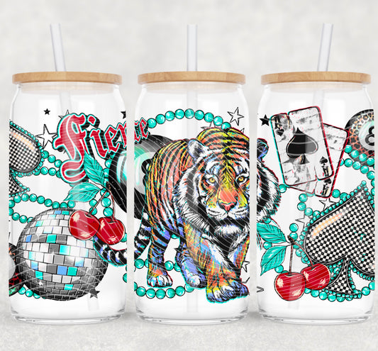 Fierce Tiger 16 Oz Wrap