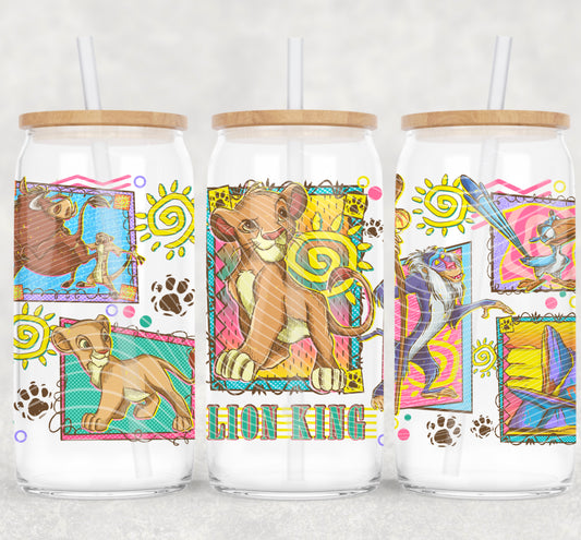 King of the Jungle and Friends 16 Oz Wrap