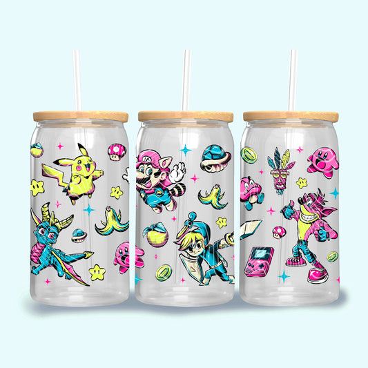 Raised On 90’s Video Games 16 Oz Wrap