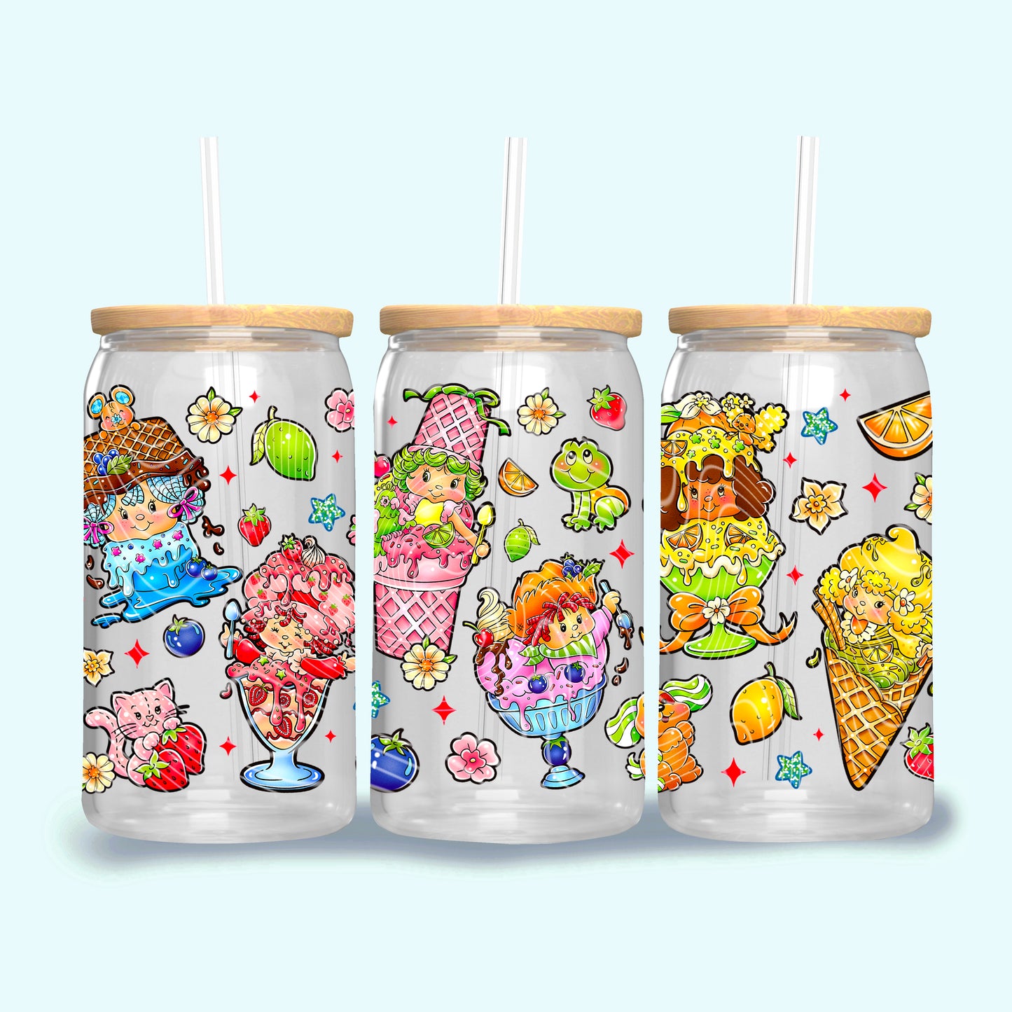 Shortcake Ice Cream 16 Oz Wrap