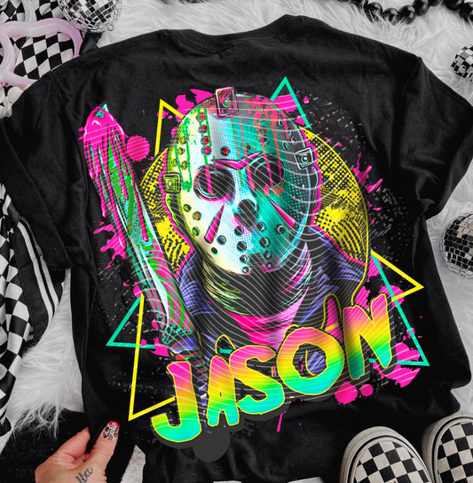 Neon Horror Goalie DTF - Yellow