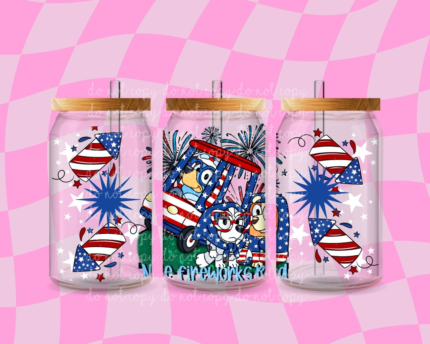 Nice Fireworks 16 Oz Wrap