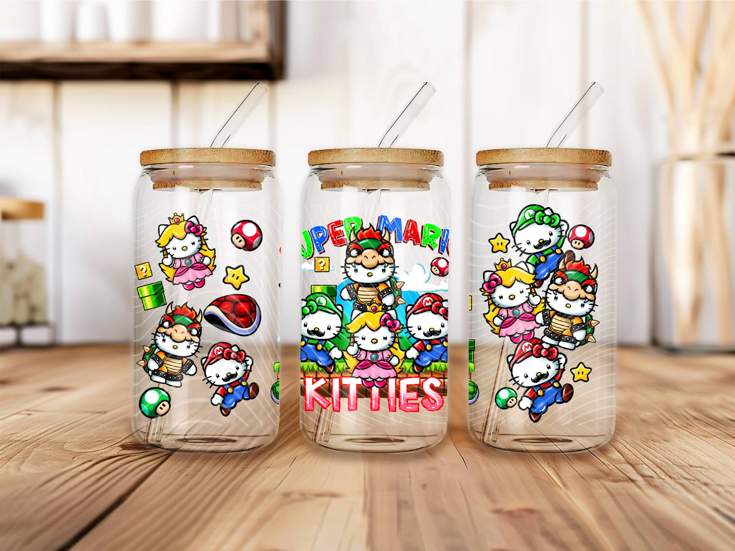 Mario Kitties 16 Oz Wrap