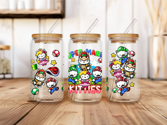 Mario Kitties 16 Oz Wrap