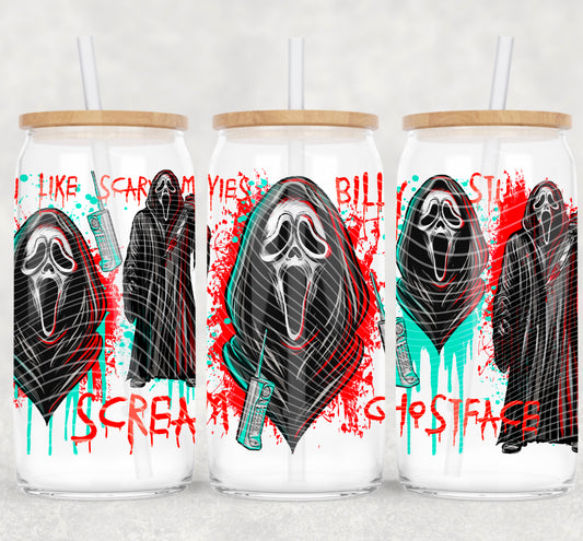 SD Horror Ghost 16 Oz Wrap