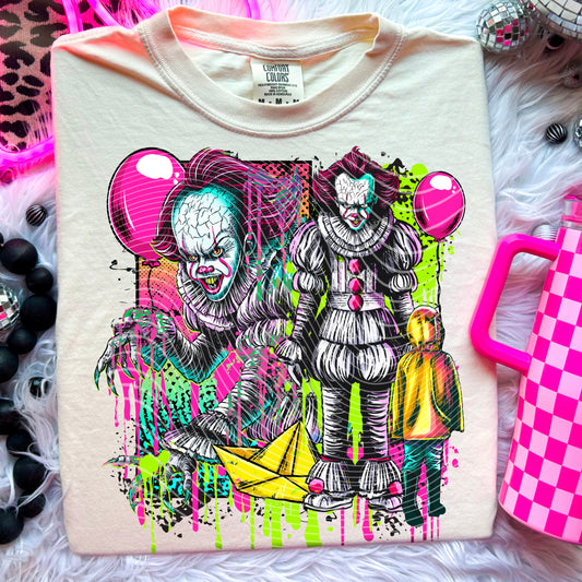 SD Horror Clown w/o Text DTF