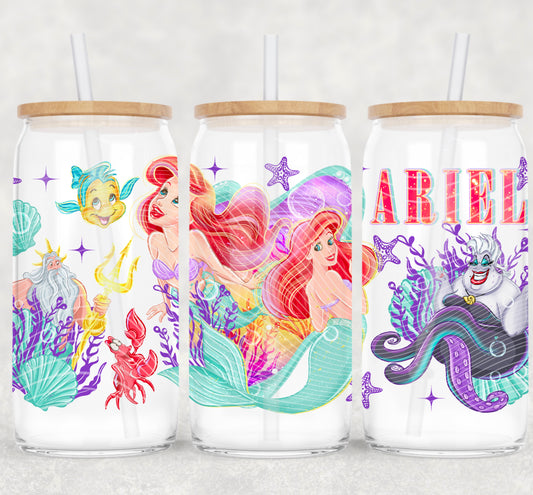 1989 Mermaid Princess 16 Oz Wrap